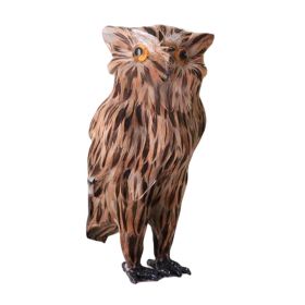 Owl - Artificial Birds Simulation Ornaments Feathered Fake Bird Home Decor Model