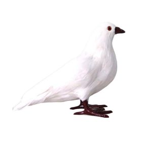 Pigeon - Artificial Birds Feathered Bird Fake Birds Simulation Ornaments Decor