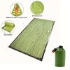 1pc Coldproof Warm Portable Single Sleeping Bag; With Drawstring Pocket And Whistle For Outdoor Travel Camping First Aid