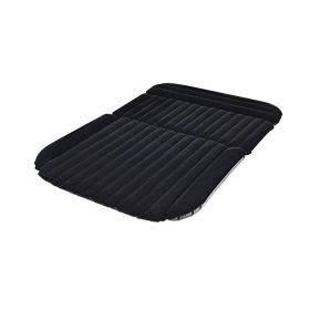 Auto Traveling Camping Air Backseat Mattress Travel Sleeping Pad (Color: Black, type: Sleeping Pad)