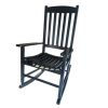 Rocking Chair, All Weather Resistant Poly Lumber Outdoor Porch Rocker, Rocking Chairs for Outdoor, Indoor, Patio, Deck, Garden, Backyard, Load Bearing