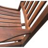 Rocking Chair, All Weather Resistant Poly Lumber Outdoor Porch Rocker, Rocking Chairs for Outdoor, Indoor, Patio, Deck, Garden, Backyard, Load Bearing