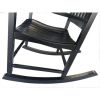 Rocking Chair, All Weather Resistant Poly Lumber Outdoor Porch Rocker, Rocking Chairs for Outdoor, Indoor, Patio, Deck, Garden, Backyard, Load Bearing