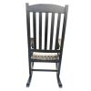 Rocking Chair, All Weather Resistant Poly Lumber Outdoor Porch Rocker, Rocking Chairs for Outdoor, Indoor, Patio, Deck, Garden, Backyard, Load Bearing