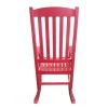 Rocking Chair, All Weather Resistant Poly Lumber Outdoor Porch Rocker, Rocking Chairs for Outdoor, Indoor, Patio, Deck, Garden, Backyard, Load Bearing