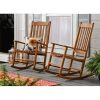 Rocking Chair, All Weather Resistant Poly Lumber Outdoor Porch Rocker, Rocking Chairs for Outdoor, Indoor, Patio, Deck, Garden, Backyard, Load Bearing