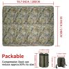 Kylebooker Camo Woobie Blanket Waterproof Poncho Liner for Outdoor Camping;  Hiking;  Hunting;  Survival;  Backpacking;  Picnicking